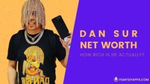 dan sur net worth|Dan Sur Net Worth : A Rapper with Golden Hair